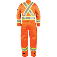 High-Visibility Fire-Resistant Coveralls, Size Small, Orange Ottawa Fastener Supply
