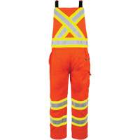 High-Visibility Unlined Overalls, X-Small, High Visibility Orange Ottawa Fastener Supply