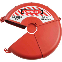 Collapsible Gate Valve Lockout Device, Wheel Type Ottawa Fastener Supply