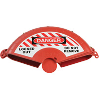 Collapsible Gate Valve Lockout Device, Wheel Type Ottawa Fastener Supply