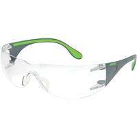 Lunettes de s&eacute;curit&eacute; gris/vert Adapt Lite, Lentille Transparent, Antibu&eacute;e/Anti-&eacute;gratignures, ANSI Z87+/R&eacute;pond ou surpasse la norme CSA Z94.3 Ottawa Fastener Supply