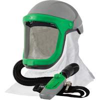 Z-Link Respirator with Tychem 4000 Shoulder Cape & C40, Facepiece Respirator/Welding Helmet Ottawa Fastener Supply