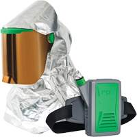 Z-Link Radiant Heat Respirator with Belt Mount & Blower, Facepiece Respirator/Headcover & Faceshield, Lithium-Ion Battery Ottawa Fastener Supply