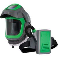 Z-Link Respirator Helmet with Face Seal, Visor & Belt Mount, Facepiece Respirator/Welding Helmet, Lithium-Ion Battery Ottawa Fastener Supply