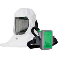 T-Link Respirator with Bump Cap, Breathing Tube, Belt-Mount & PX5 PAPR, Loose Fitting Hood & Faceshield, Lithium-Ion Battery Ottawa Fastener Supply