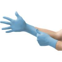 MICROFLEX 92-134 Versatility Disposable Gloves, 5.5/6/X-Small, Nitrile, 2.76-mil/3.94-mil, Powder-Free, Blue, Class 2 Ottawa Fastener Supply