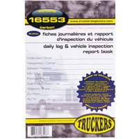 Carnet bilingue de registre quotidien et de rapport d'inspection de v&eacute;hicule Ottawa Fastener Supply