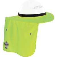 Bordure FR vert lime pour casque de chantier avec cache-cou Ottawa Fastener Supply