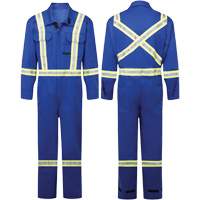 Combinaison de 9 oz FR Avenger, style 109, Hommes, Bleu royal, Taille 34 Ottawa Fastener Supply