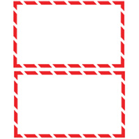 WHMIS Labels 200/Pkg, Paper, Roll, 4-3/4" L x 8-1/2" W Ottawa Fastener Supply