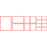 WHMIS Labels 400/Pkg, Paper, Roll, 5-1/2" L x 4-1/4" W Ottawa Fastener Supply
