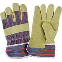 Abrasion-Resistant Comfort Fitters Glove, Large, Grain Pigskin Palm, Cotton Inner Lining Ottawa Fastener Supply
