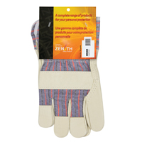 Abrasion-Resistant Comfort Fitters Glove, Large, Grain Pigskin Palm, Cotton Inner Lining Ottawa Fastener Supply