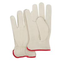 Gants pour conducteurs &agrave; ajustement serr&eacute;, Petit, Paume en Cuir fleur de vache Ottawa Fastener Supply