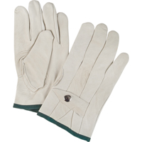Standard-Duty Ropers Gloves, Medium, Grain Cowhide Palm SM589 | Ottawa Fastener Supply