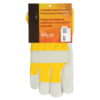 Abrasion-Resistant Winter-Lined Fitters Gloves, Large, Grain Cowhide Palm, Foam Fleece Inner Lining Ottawa Fastener Supply