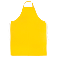 PVC Apron, PVC, Yellow, 35" W x 45" L Ottawa Fastener Supply