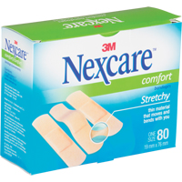 Nexcare™ Comfort Strips, Rectangular/Square, 3", Fabric, Sterile SN659 | Ottawa Fastener Supply