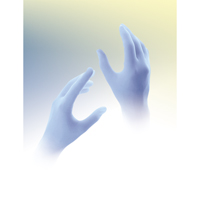 QRP Qualatrile Disposable Gloves, Medium, Nitrile, 5-mil, Powder-Free, Blue Ottawa Fastener Supply