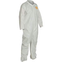 ProShield&reg; 60 Coveralls, X-Large, White, Microporous Ottawa Fastener Supply