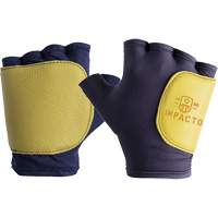 Palm and Side Impact Glove Liner-Right, X-Small, Grain Leather Palm, Slip-On Cuff Ottawa Fastener Supply