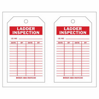 &eacute;tiquettes de rapport d'inspection, Polyester, 4" la x 7" h, Anglais Ottawa Fastener Supply