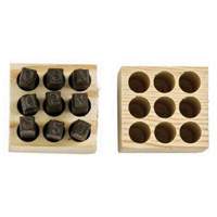 Jeux de tampons num&eacute;rot&eacute;s en acier, # 4/6/3/2/1/8/9/7/5, 1/4" Ottawa Fastener Supply