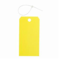 Blank Accident Prevention Tags, Metal, 3" W x 5-3/4" H Ottawa Fastener Supply