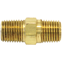 Male Hex Nipple, Brass Ottawa Fastener Supply