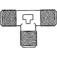 Male Pipe Tee, Brass, 1/8" Ottawa Fastener Supply