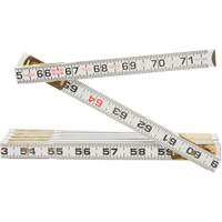 R&egrave;gle Red End Two Way, 6' lo, Bois, Graduations de 1/16" Ottawa Fastener Supply