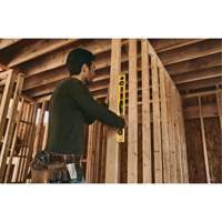 Niveau en ABS tr&egrave;s r&eacute;sistant aux impacts, Poutre en I, 24" lo, Plastique, 3, Non magn&eacute;tique Ottawa Fastener Supply