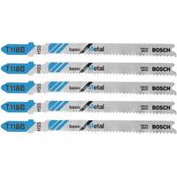 Lames de scie sauteuse de base pour le m&eacute;tal, Acier rapide, Tige en T, 3-5/8" lo Ottawa Fastener Supply