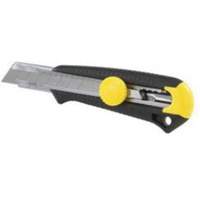 Dynagrip Snap-Off Knife, 18 mm, Steel, Plastic Handle Ottawa Fastener Supply