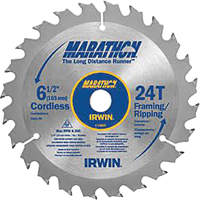Marathon<sup>®</sup> Saw Blades, 5-3/8", 18 Teeth, Wood Use TBQ329 | Ottawa Fastener Supply