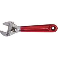 Adjustable Wrench, 4-1/2" L, 1/2" Max Width, Chrome/Polished Ottawa Fastener Supply
