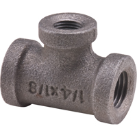 Tee, Reducing, Galvanized, 1" x 1/2" x 3/4" Ottawa Fastener Supply