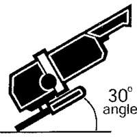Meule rapide A24N, 6" x 1/4", Arbre 7/8", Oxyde d'aluminium, Type 27 Ottawa Fastener Supply