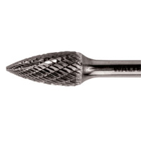 Fraise rotative conique &agrave; deux tranchants, SG-44, 1/8" dia., 1/8" Tige, 1/2" Prof. de la coupe Ottawa Fastener Supply