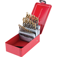 Jobber Drill Set, 29 Pieces, High Speed Steel Ottawa Fastener Supply