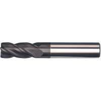 Unequal Helix End Mill, 1/2" Dia., 3" L, 4 Flutes, 1/2" Shank, Carbide Ottawa Fastener Supply