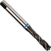 Taraud &agrave; cannelures h&eacute;licoidales Blue Shark, Acier rapide au cobalt, Filet de 1/4"-28, 3,15" l Ottawa Fastener Supply