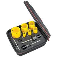Trousse de scie pour plombier pour trou &agrave; coupe profonde, 10 morcea Ottawa Fastener Supply