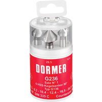 90° Countersink Set, 6 Pieces Ottawa Fastener Supply