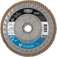 Long Life C-Trim Flap Disc, 4-1/2" x 5/8"-11, Type 27, 40 Grit, Zirconia Alumina Ottawa Fastener Supply
