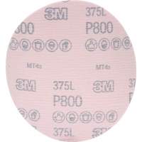 Hookit 375L Film Disc, 6" Dia., P800 Grit, Aluminum Oxide Ottawa Fastener Supply