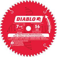Aluminum Cutting Saw Blade, 7-1/4", 56 Teeth, Non-Ferrous Use Ottawa Fastener Supply