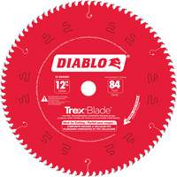 Trex&reg; Blade Cutting Saw Blade, 12", 84 Teeth, Plastic/Composite Decking Use Ottawa Fastener Supply