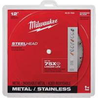 Lame &agrave; tronçonner au diamant Steelhead, 12", Pour M&eacute;tal Ottawa Fastener Supply