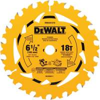 Framing Circular Saw Blade, 6-1/2", 18 Teeth, Wood Use Ottawa Fastener Supply